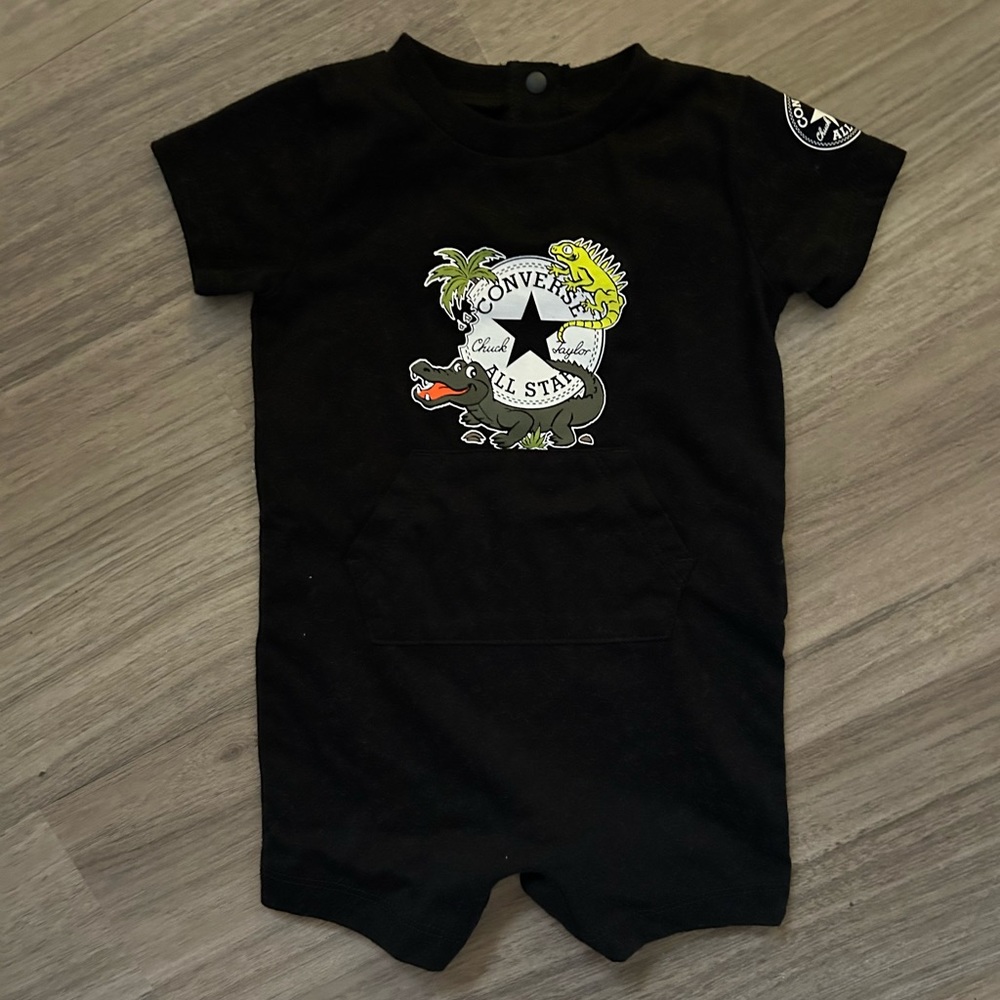 Converse onesie
